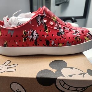 Disney Kids Red Mickey Mouse Shoes